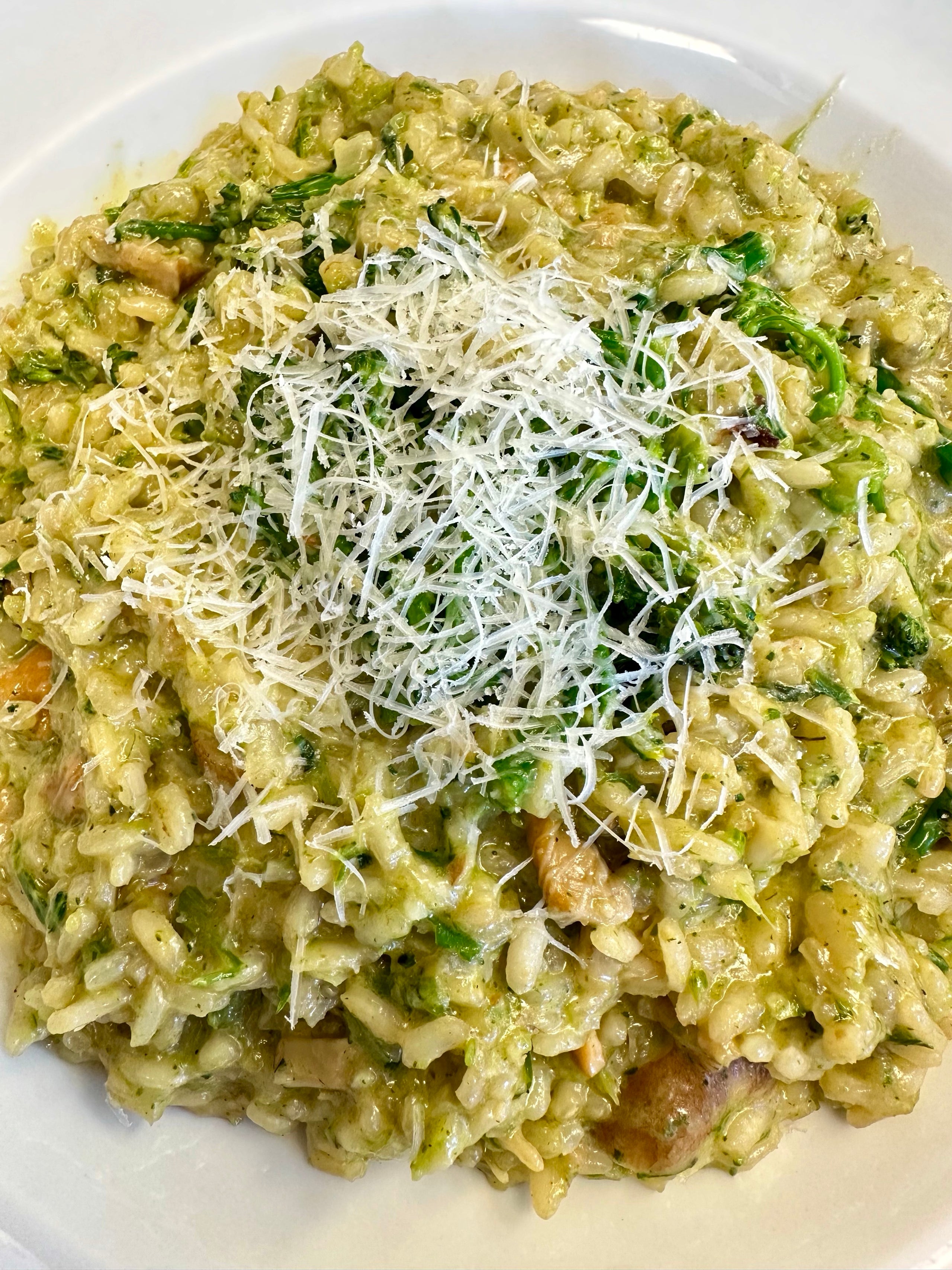 Risotto di Funghi e Broccolini | Cafe Citti